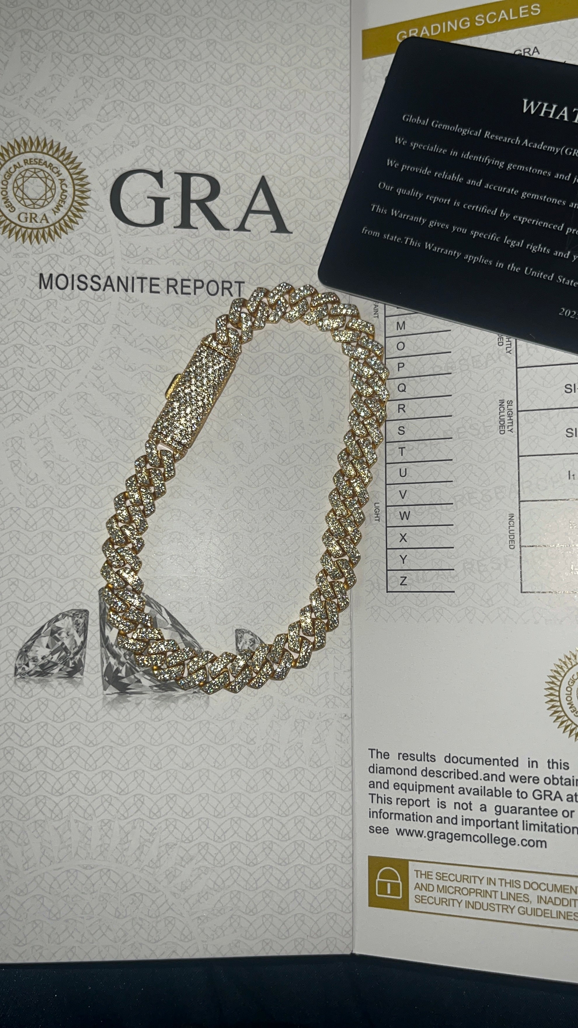 Cuban VVS1 bracelet (8mm)