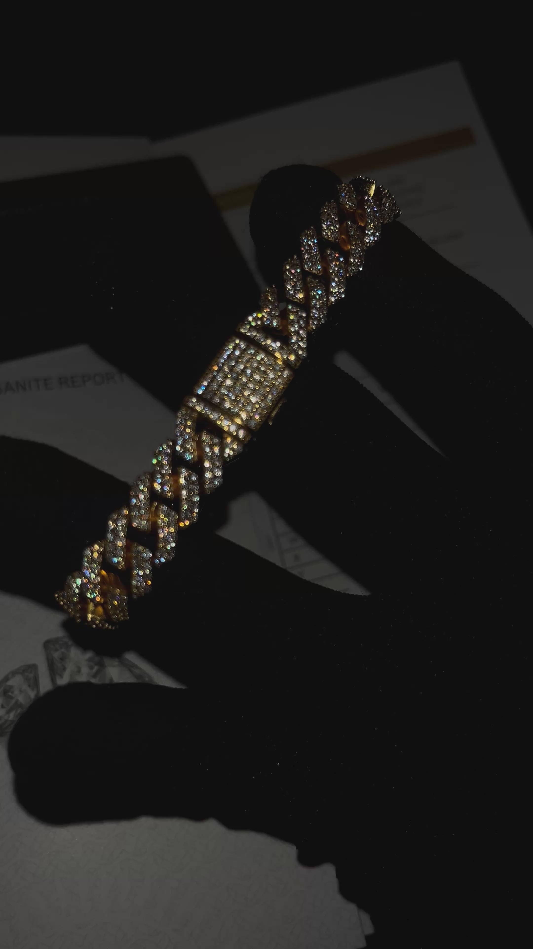 Cuban VVS1 bracelet (10mm)