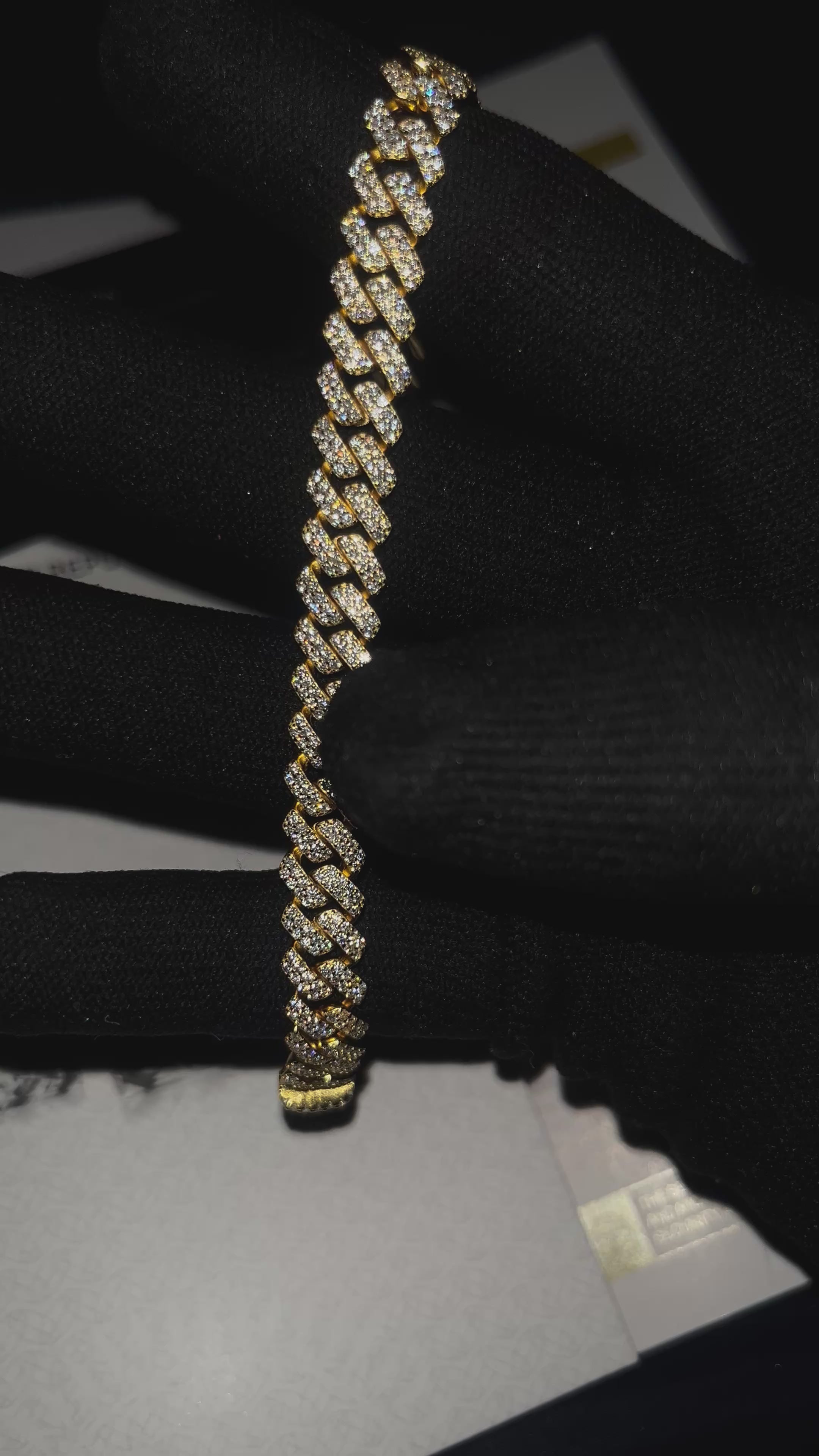 Cuban VVS1 bracelet (8mm)