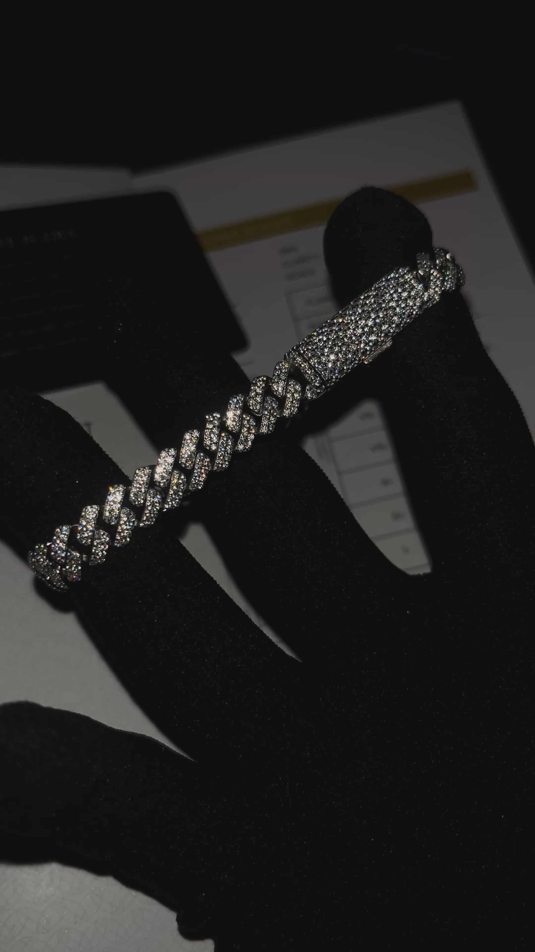 Cuban VVS1 bracelet (8mm)